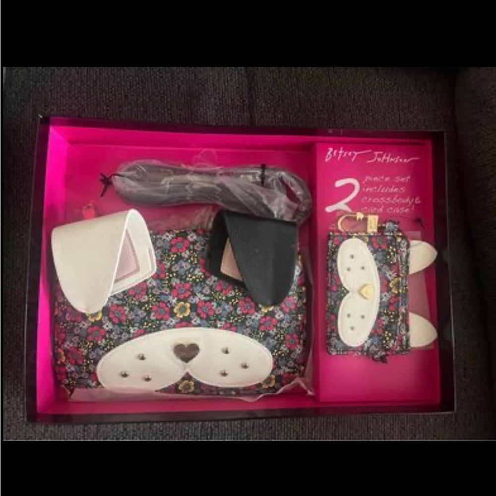 Betsey Johnson purse set